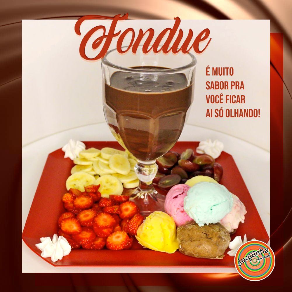 Venha experimentar nosso Fondue!!! ??

Diretamente dos Alpes Suíços essa sobremesa de doces e frutas, mergulhados em uma cremosa massa de chocolate conciliando sabor e requinte em só lugar. ??