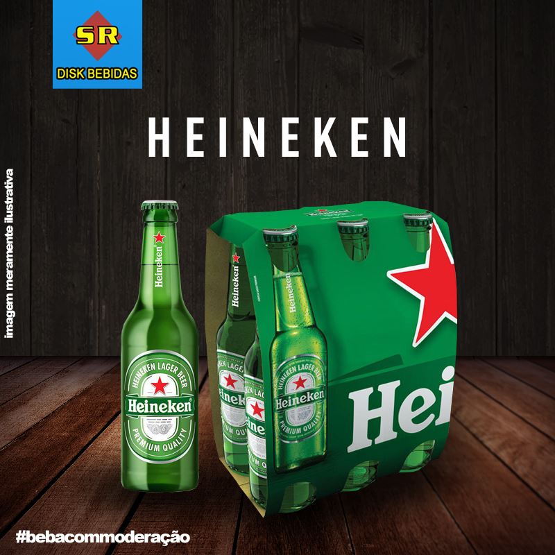 No Disk Bebidas SR você encontra a famosa Heineken.