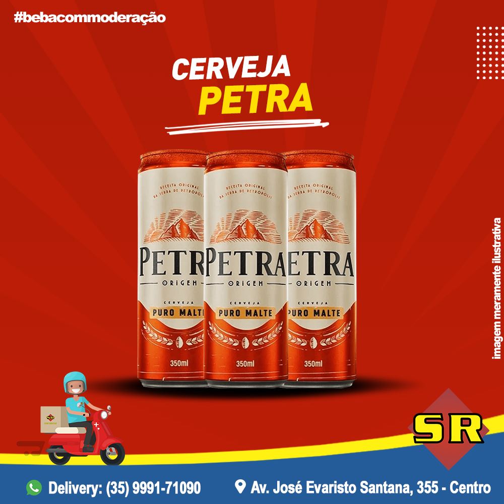 No Disk Bebidas SR você encontra a cerveja Petra.