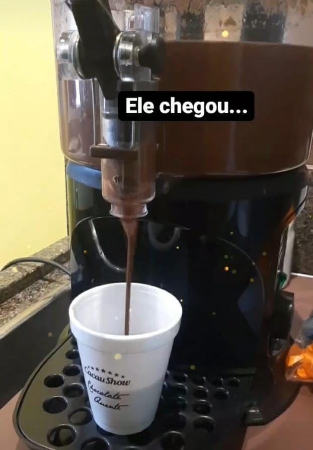 Venha experimentar o delicioso Chocolate Quente Cremoso