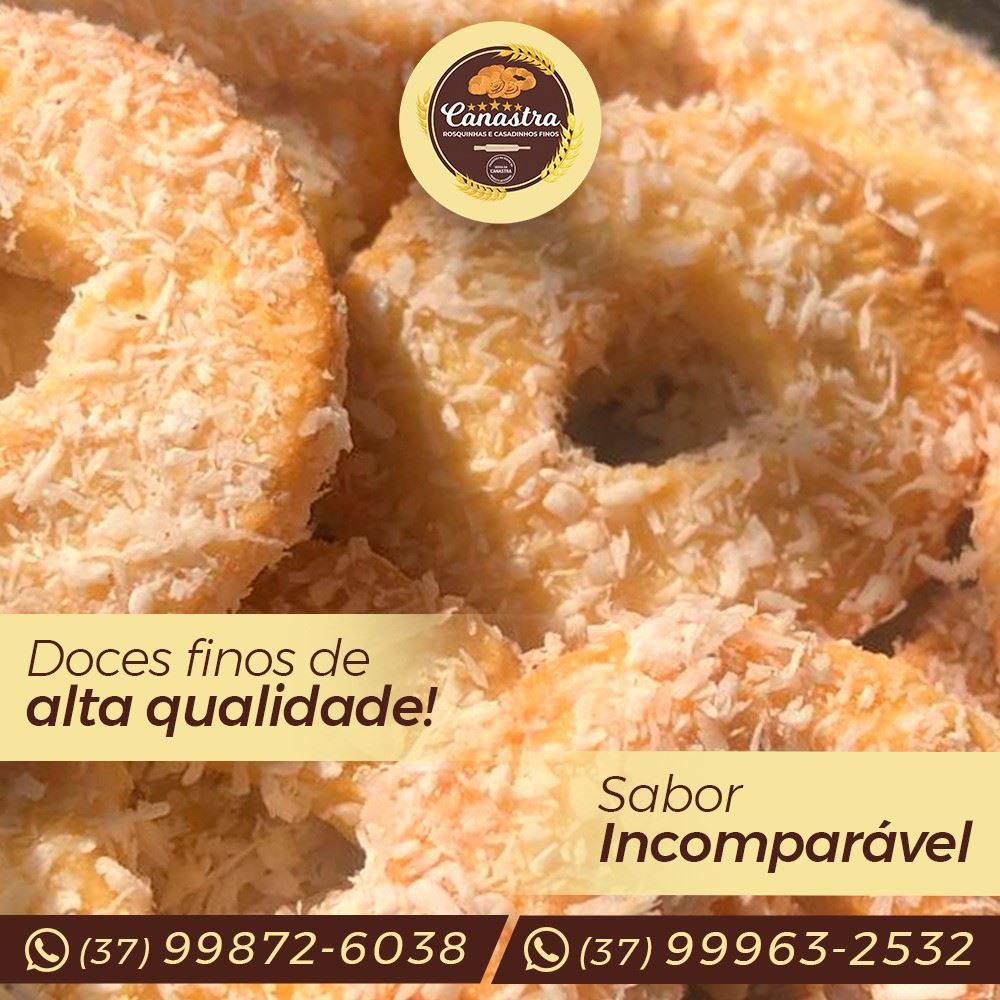 As melhores rosquinhas e casadinhos do mundo!!!! Informações e encomendas
37 99872 6038 
( Somente ZAP )