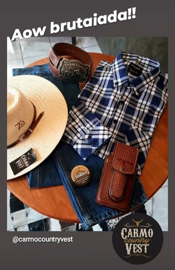 Aoww brutaiada, aqui vcs saem bem trajados para os rodeios!!🤠
Esperando o que? Bora passar aqui na loja!!🌵🌾

#carmocountryvest #loja #lojacountry #lojawestern #cowboy #cowgirl #sertanejo #agro #rodeio #cavalgada #rustico #madeinroca #countrystyle #countrylife #acessorioswestern #acessorioscountry #moleton #bonecountry  #camisacountry #lookcountry #camisetacountryfeminina #carteiracouro #acessoriowestern #camisaxadrezfeminina #camisaxadrez #camisawestern #modacountryfeminina #modacountrymasculina