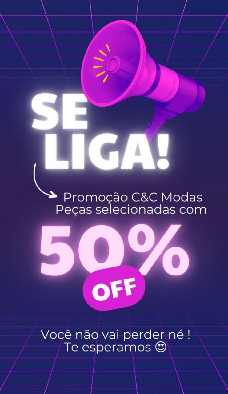 Venha conferir nossa promoção!