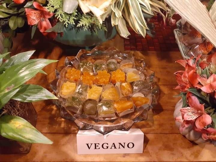 Em um buffet de Franca nossos doces teve o nome de vegano