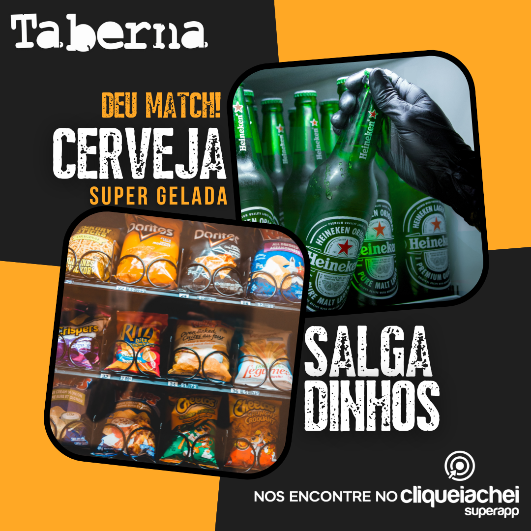 A Taberna também está no Cliquei Achei!