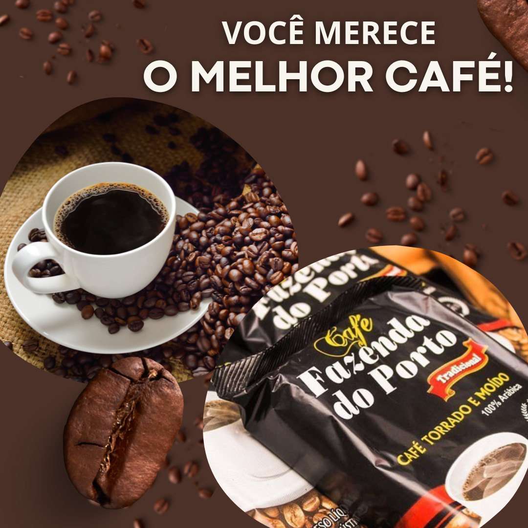 O Café Fazenda do Porto também está no Cliquei Achei!