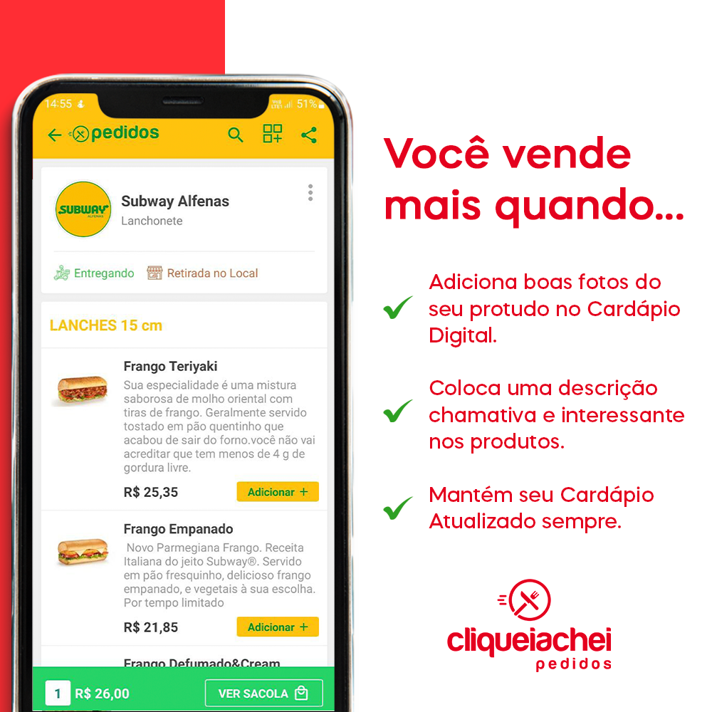 Aumente suas vendas do Delivery!