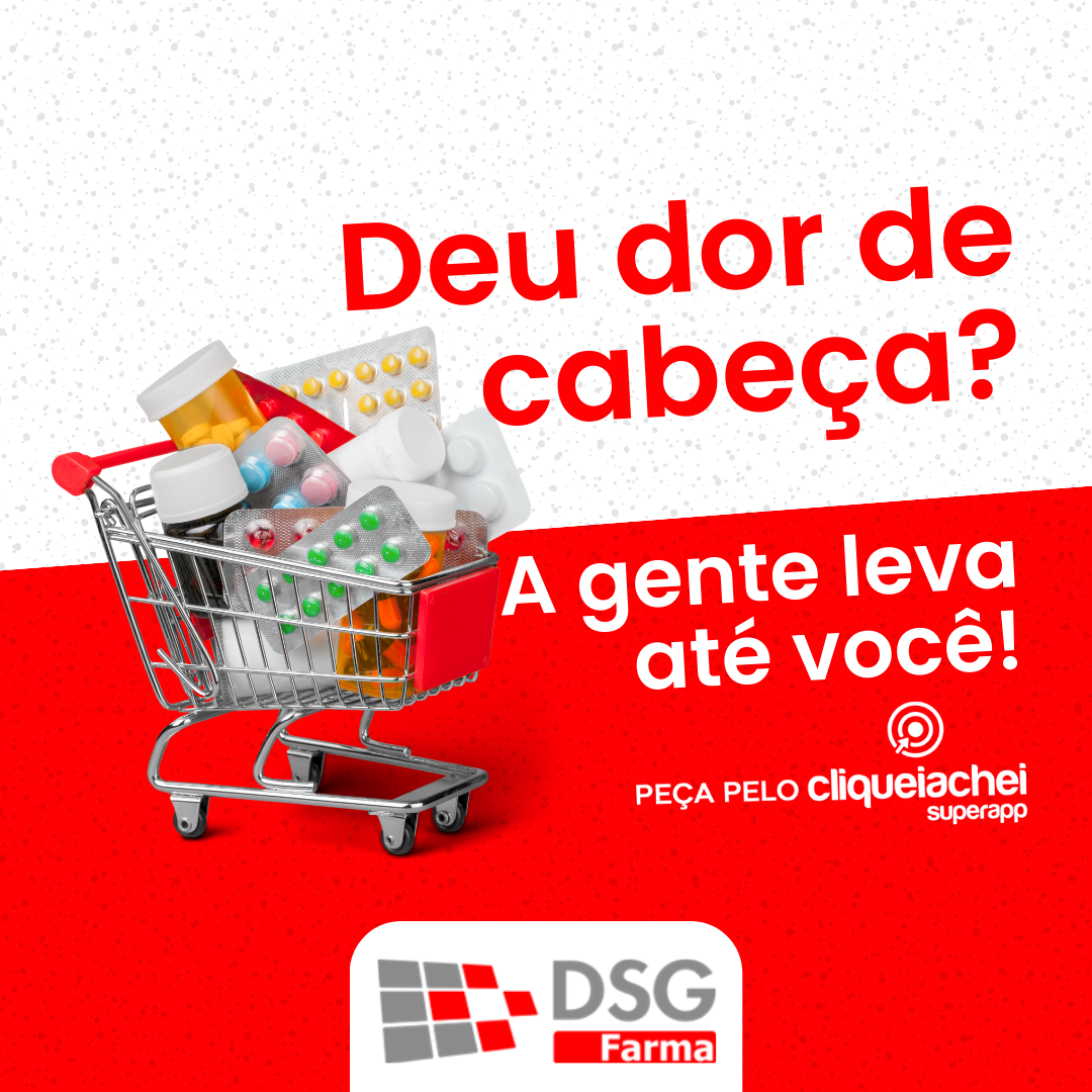 A DSG Farma - Jd. América também está no Cliquei Achei!