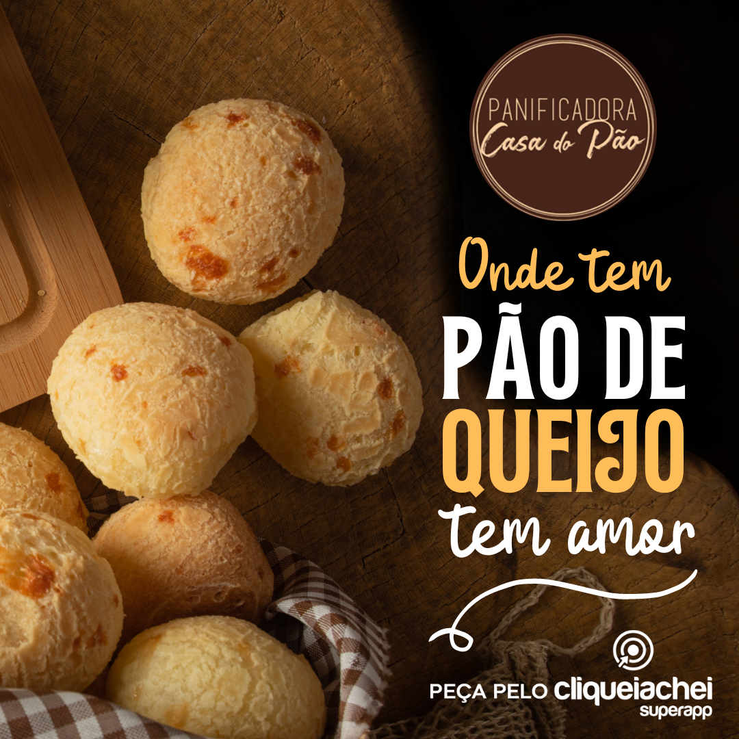 A Panificadora Casa do Pão também está no Cliquei Achei!