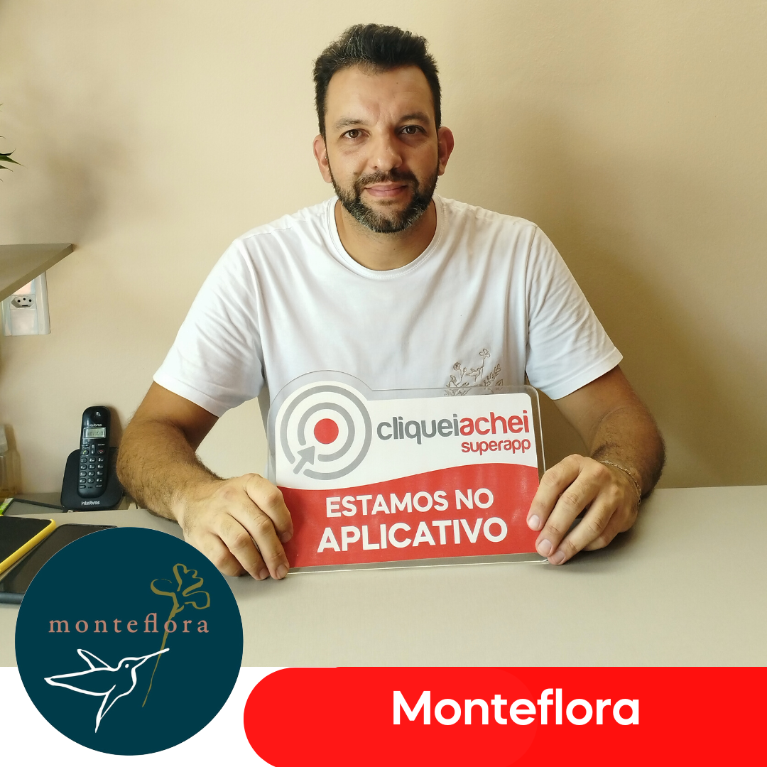 A Monteflora também está no Cliquei Achei!
Flores naturais, selecionadas com carinho para todas as ocasiões, dos momentos mais simples aos mais importantes.
Acesse https://cliqueiachei.com/monteflora e saiba mais!

Obrigada Henrique pela confiança!