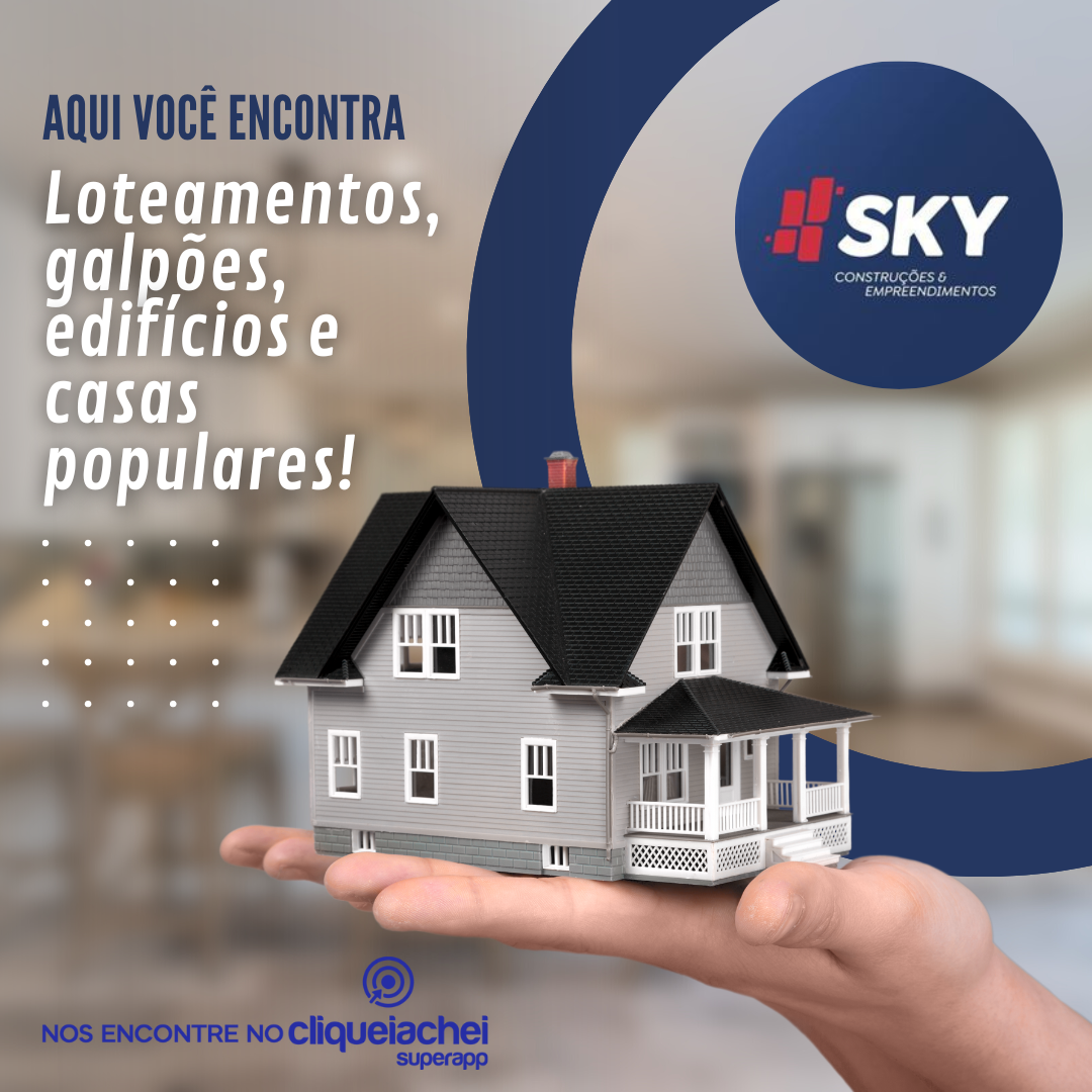 A Sky Empreendimentos também está no Cliquei Achei!