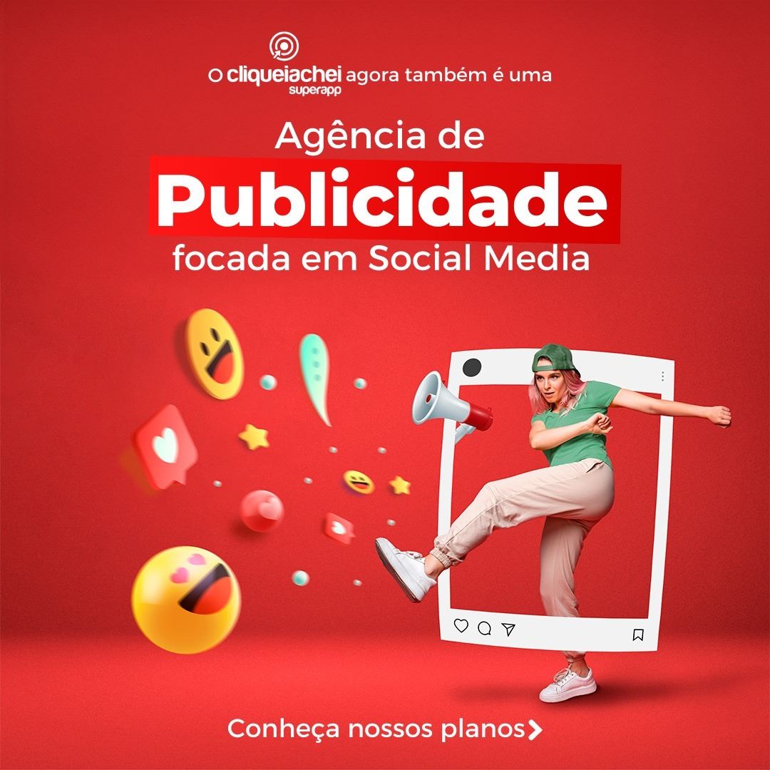 SUPER NOVIDADE! ?? Agora também somos uma Agência de Publicidade focada em Social Media, criar conteúdo personalizado para te ajudar a ganhar destaque no mundo digital! ? Entre em contato pelo nosso suporte (35) 999 555 999 e saiba mais!