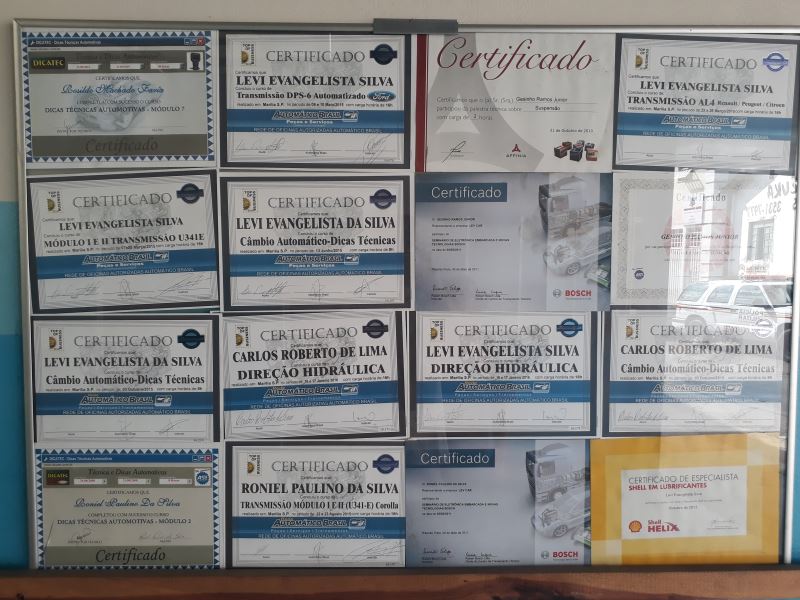 Certificados de cursos