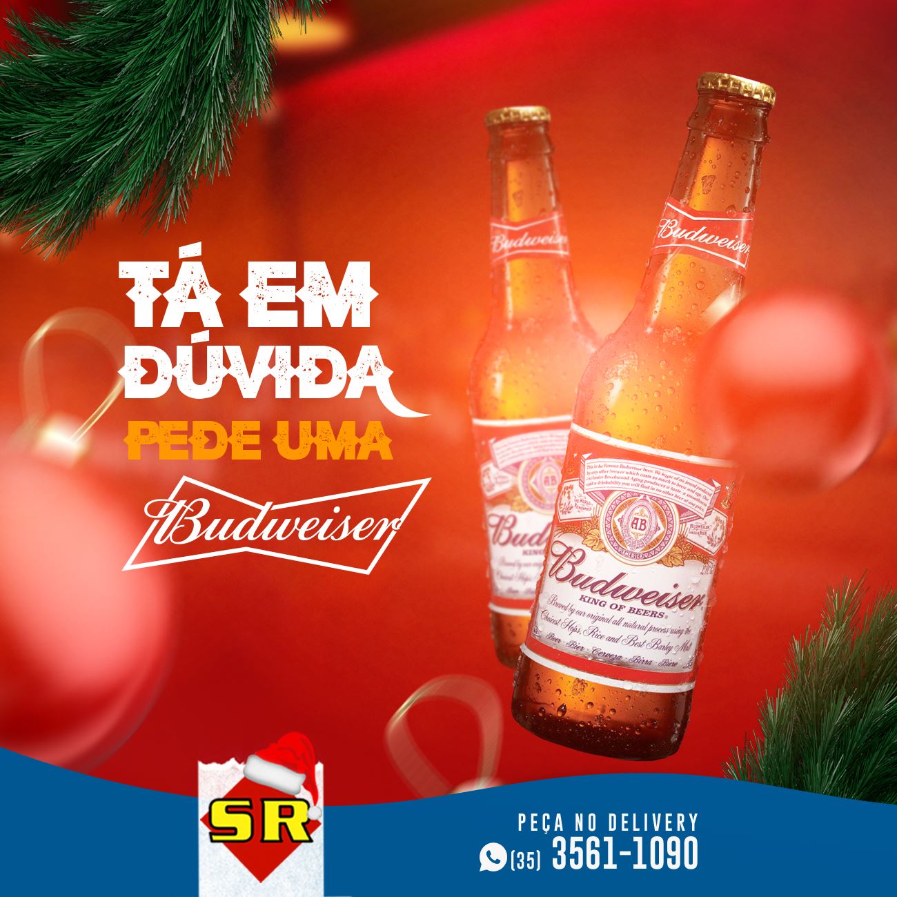 Está em dúvida? Peça um Budweiser