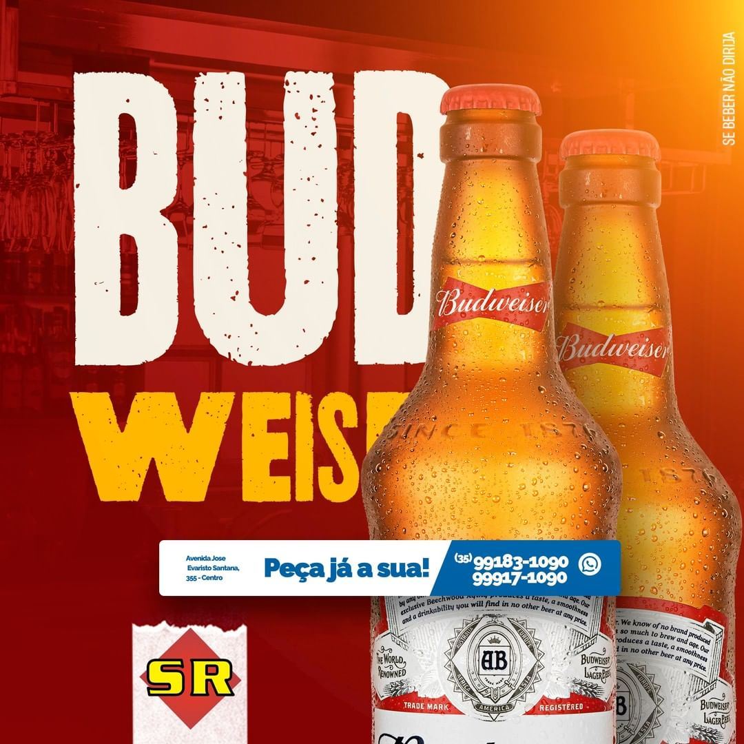 Peça a sua Budweiser