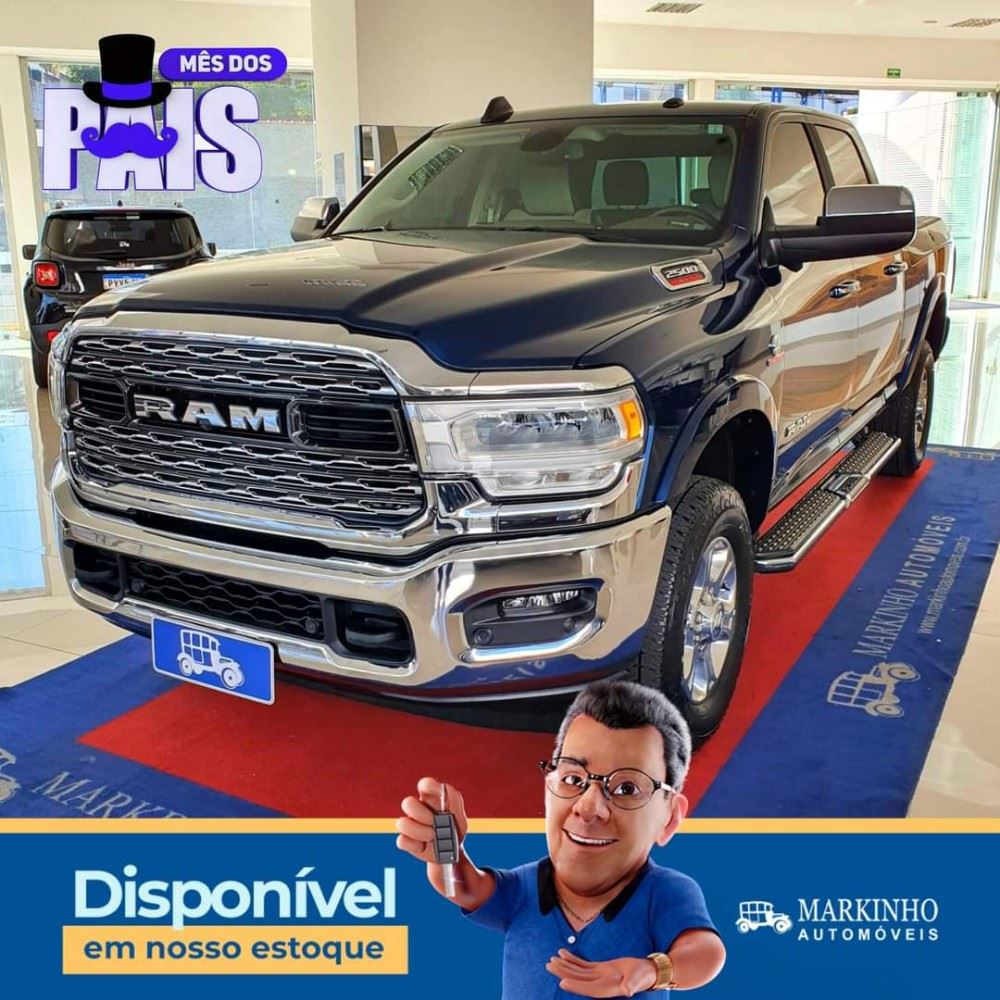 Novidade no showroom 
Ram Laramie 2500 2021 com apenas 22.000KM