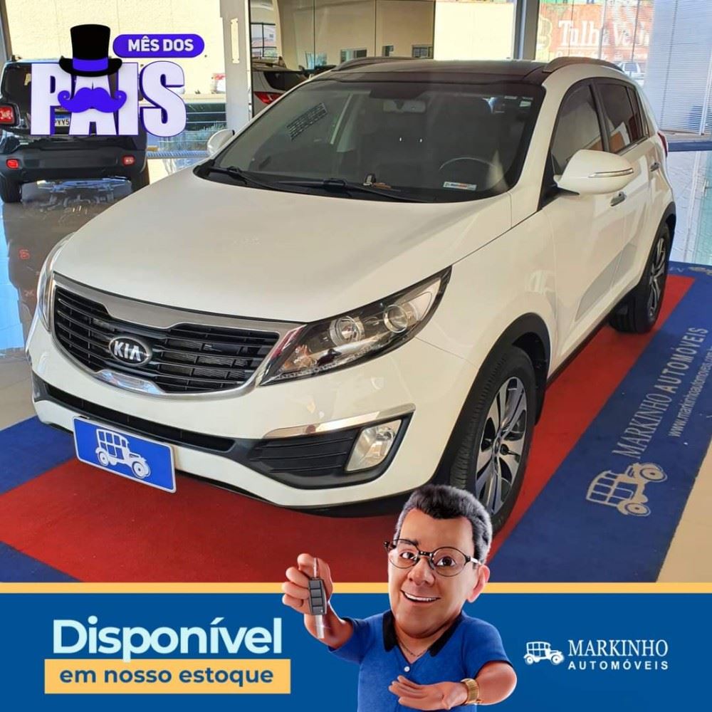 Novidade em nosso Showroom 
Kia Sportage EX com teto panorâmico 13/14