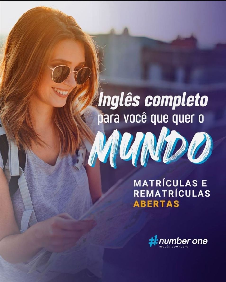 O mundo espera por você para conquistá-lo, e você vai precisar falar a língua dele!

Matrículas e rematrículas abertas!  📲 35 99945-5955