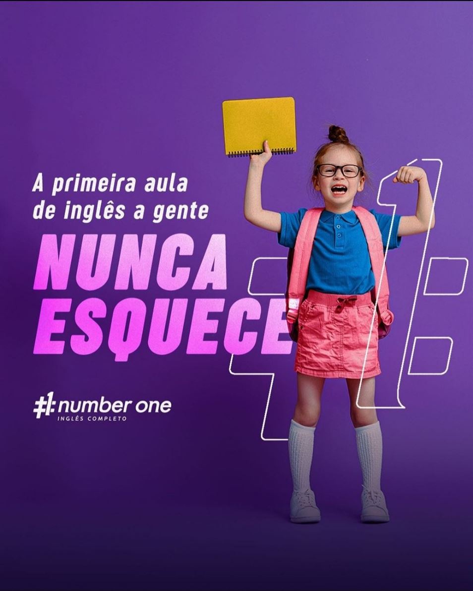 Faça já sua matrícula no Number One!