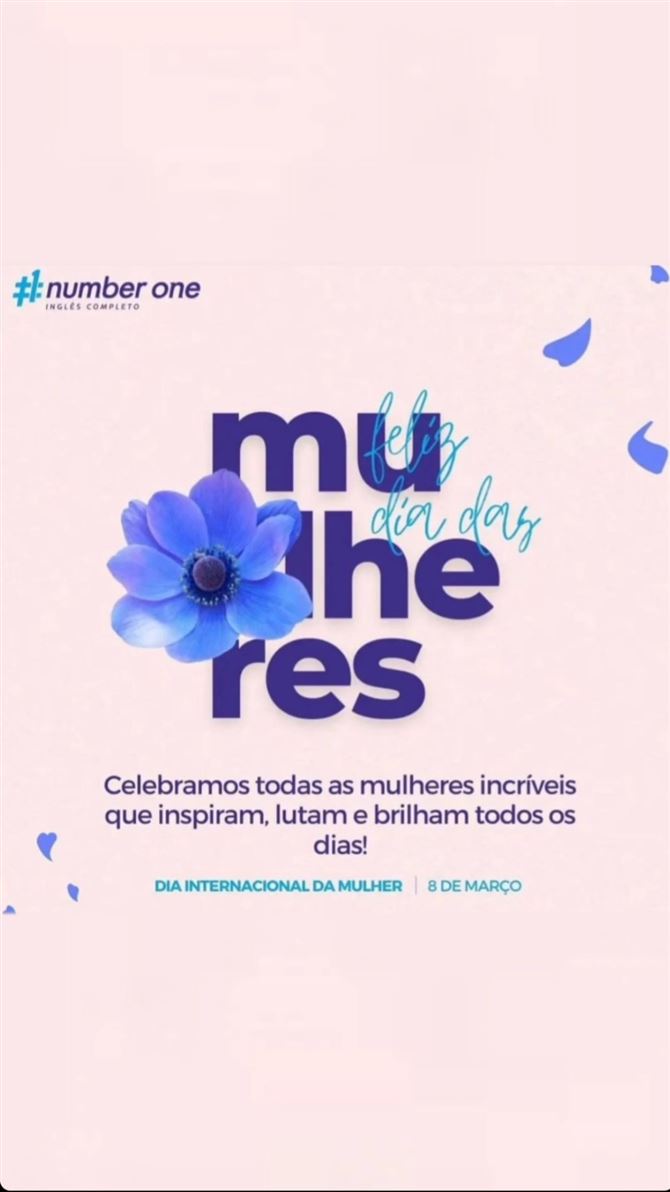 Um doce aplauso a todas as mulheres!!