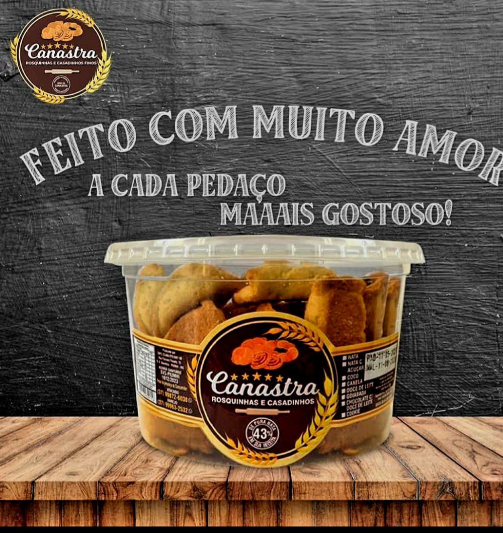 Canastra Rosquinhas e Casadinhos