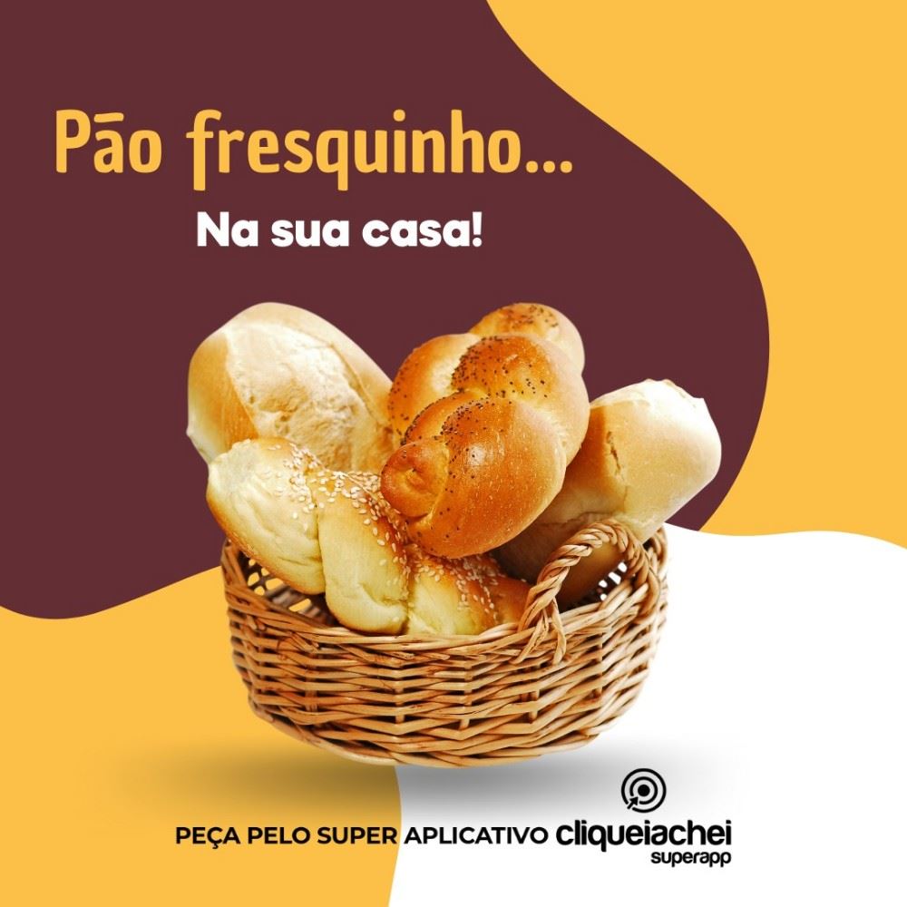 Pães fresquinhos é na Padoca da Serra